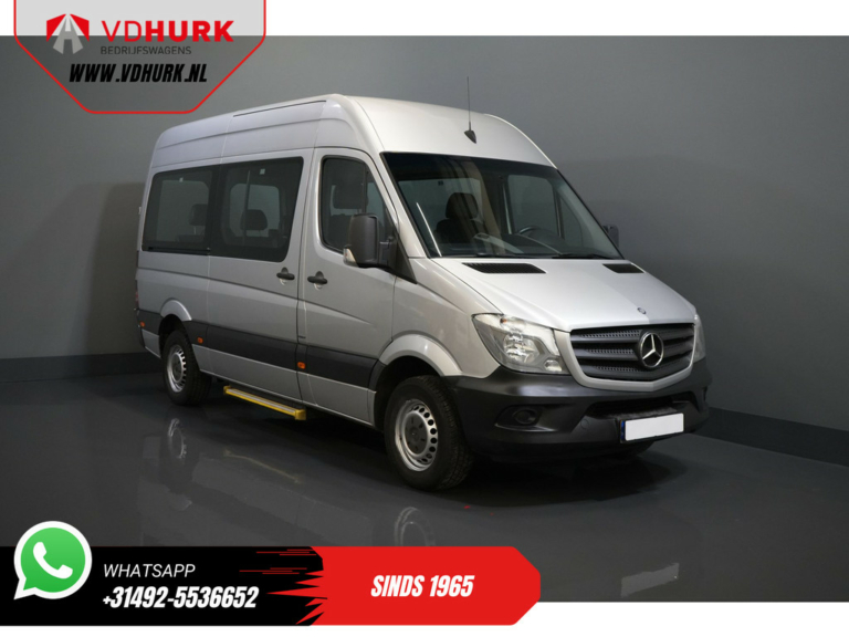 Mercedes-Benz Sprinter Personenvervoer 313 CDI Aut. L2H2 BPM VRIJ! €14.452,- Incl BTW EURO6/ Kombi/ Combi/ 9 Persoons/ 9 Pers./ Airco