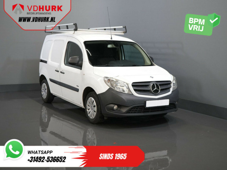 ¡Mercedes-Benz Citan Van 108 CDI BPM Libre! Portaequipajes/ Cámara/ Crucero/ Aire acondicionado