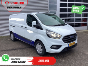 Ford Transit Custom Bestelbus 320 2.0 TDCI 130 pk Aut. L2 Trend BPM VRIJ! Riem V.V./ Navi/ Carplay/ Camera/ PDC/ Trekhaak