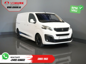 Peugeot Expert Bestelbus 2.0 HDI 180 pk Aut. Adapt. Cruise/ 2x Elek.schuif/ Xenon/ Head-up/ Standkachel/ Stoelverw./ Climate/ Carplay/ Keyless/ Camera