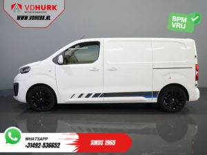 Peugeot Expert Bestelbus 2.0 HDI 180 pk Aut. Adapt. Cruise/ 2x Elek.schuif/ Xenon/ Head-up/ Standkachel/ Stoelverw./ Climate/ Carplay/ Keyless/ Camera