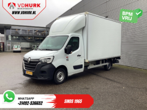 Renault Master Bakwagen T35 2.3 dCi 145 pk L4H2 Navi/ Alarm III/ Camera/ Spoiler/ Laadklep/ Cruise/ Airco/ 420x215x233