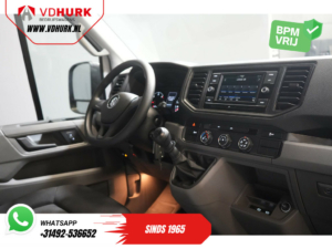 Volkswagen Crafter Open laadbak 50 165 pk Effer 352S Kraan/ Crane/ Kran/ Autokran/ PTO/ Open laadbak/ Dubbel Lucht