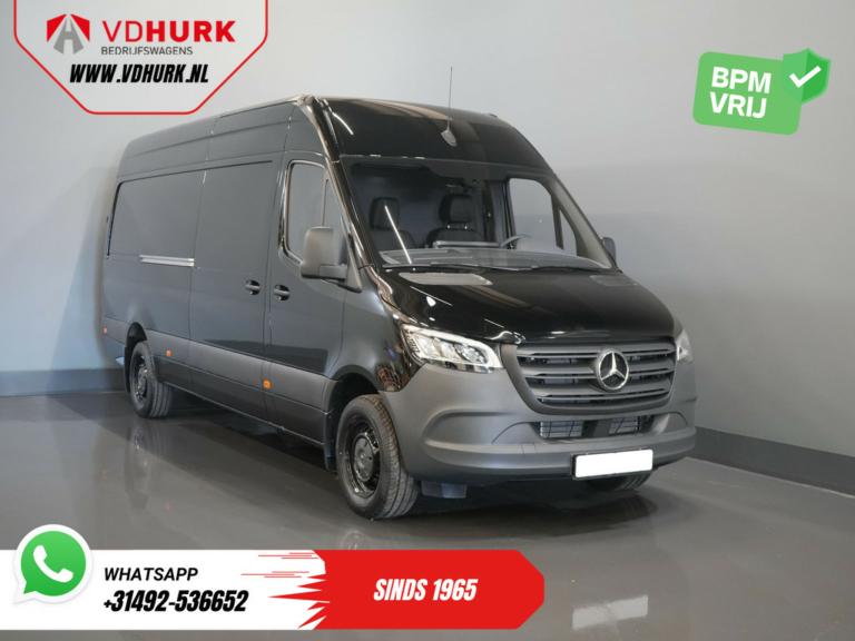 Mercedes-Benz Sprinter Furgoneta 319 CDI Aut. L3H2 Select BPM ¡GRATIS! LED/ 3.5t Trekverm./ 2x Puerta corredera/ Calefacción de pie/ Calefacción de asiento/ Carplay/ Cámara/ PDC/ Panelado