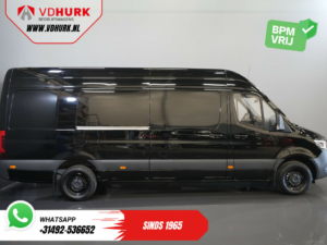 Mercedes-Benz Sprinter Bestelbus 319 CDI Aut. L3H2 Select BPM VRIJ! LED/ 3.5t Trekverm./ 2x Schuifdeur/ Standkachel/ Stoelverw./ Carplay/ Camera/ PDC/ Betimmerd