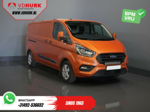 Ford Transit Custom Van 300 2.0 TDCI 130 hp Aut. L2 Limited BPM FREE! Bi-Xenon/ 2x Sliding door/ Stand heater/ Seat heating/ Carplay/ Camera/ PDC/ LMV/ Cruis