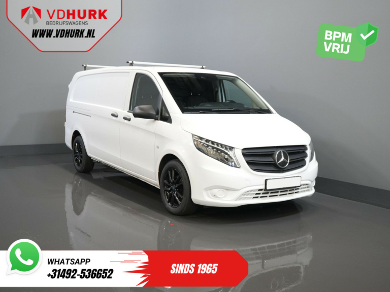 Mercedes-Benz Vito Van 116 CDI Aut. L3 BPM FREE LED/ Carplay/ Підігрів підставки/ LMV/ Круїз/ Камера/ PDC/ Фаркоп