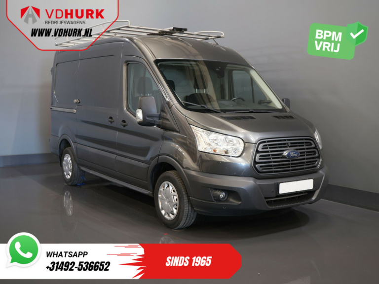 Ford Transit Van 330 2.0 TDCI 170 CP Trend L2H2 BPM GRATUIT! NL Car/ DB Belt VV/ 2.8t Vehicul de remorcare/ Raft de acoperiș + Scară/ Croazieră/ Cameră foto/ Aer condiționat/ Cârlig de remorcare