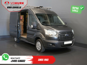 Ford Transit Van 330 2.0 TDCI 170 hp Trend L2H2 BPM FREE! NL Auto/ DB Belt VV/ 2.8t Abschleppwagen/ Dachgepäckträger + Leiter/ Cruise/ Kamera/ Klimaanlage/ Abschlepphaken