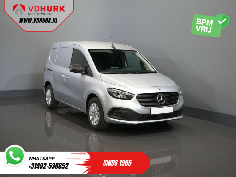 Mercedes-Benz Citan Furgone 112 CDI Aut. BPM GRATIS! 3Pers./ LED/ 2x Porta scorrevole/ Riscaldamento sedili/ Carpenteria/ Carplay/ Telecamera/ LMV/ Crociera/ Barra di traino/ Aria condizionata