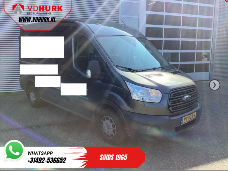 Ford Transit Vans 2.2 TDCI 125 к.с. L2H2 Trend 2.7t Буксирний М./ Камера/ PDC/ Круїз/ Кондиціонер/ Буксирний гак