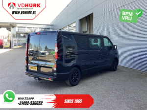 Renault Trafic Van 2.0 dCi 150 KM Aut. L2 DC Podwójna kabina BPM GRATIS! LED/ Navi/ Carplay/ Kamera/ PDC/ Cruise/ Hak holowniczy/ Airco