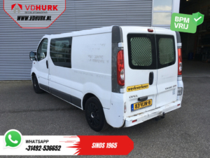 Opel Vivaro Bestelbus 2.0 CDTI 115pk L2 DC Dubbel Cabine/ APK 01-2026/ 6 Pers./ Airco/ Trekhaak