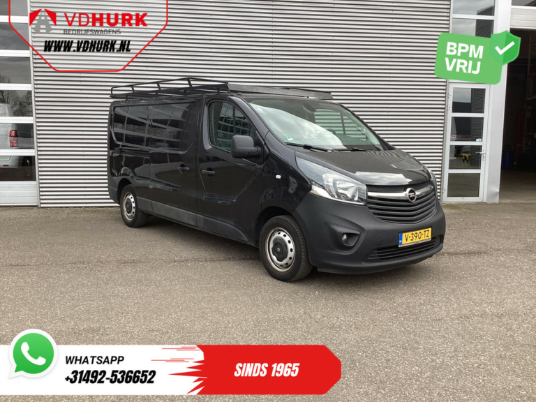 Opel Vivaro Bestelbus 1.6 CDTI 130 pk L2 BPM VRIJ! Imperiaal/ Navi/ Camera/ PDC/ Cruise/ Airco